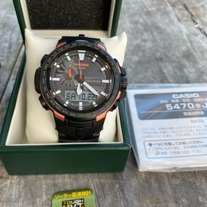 Casio ProTrek PRW 6100. This is a JDM (Japanese Domestic Market) model.
